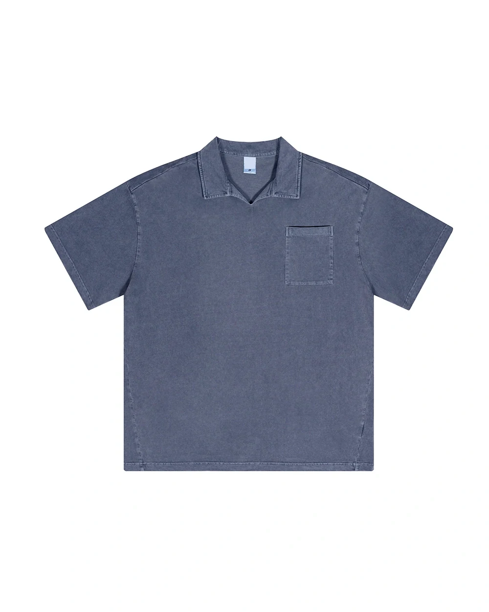 Foundry Polo front garment view