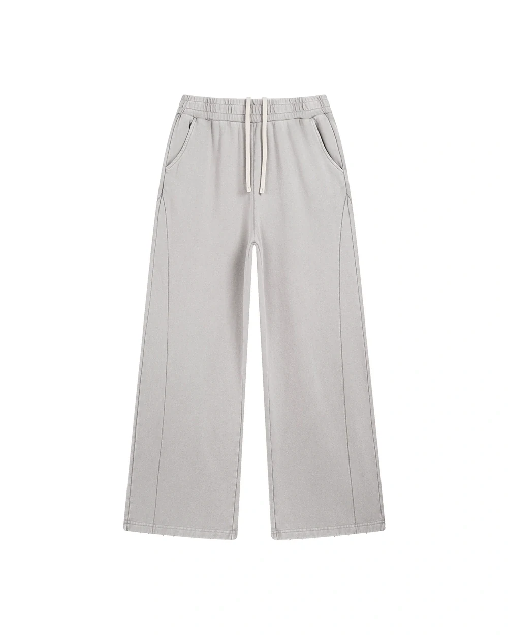 Rawline Pants front garment view in Waxed Ash Grey