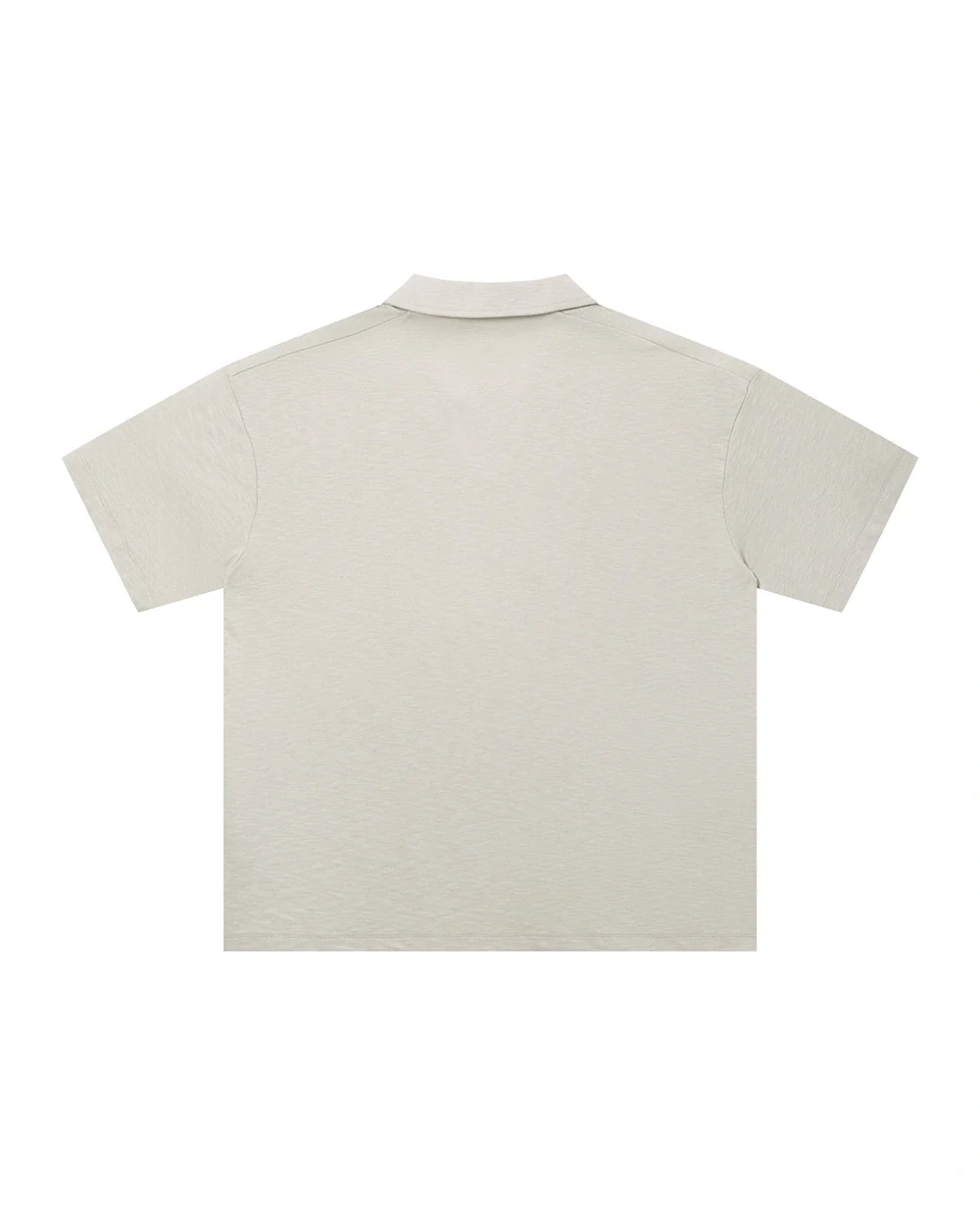 Meridian back garment view in Light Grey Beige