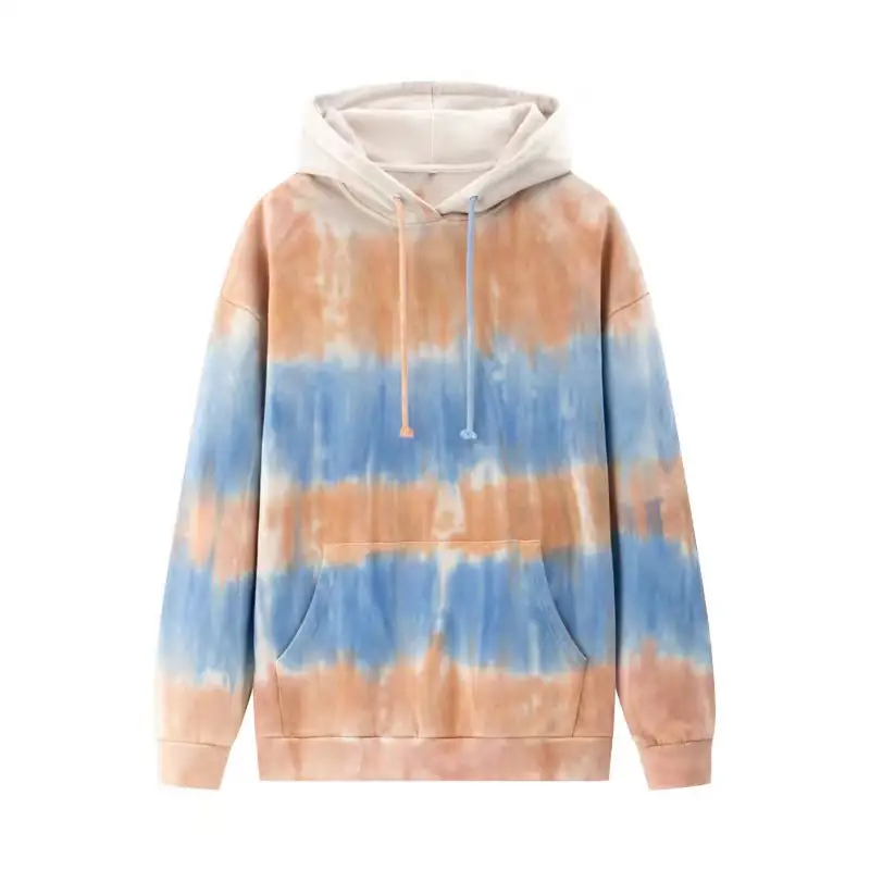 Tie-dye resist pattern and colour development